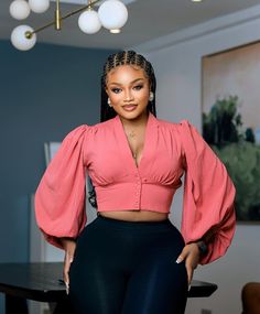 Silk Blouse Outfit, Never Had A Boyfriend, Big Brother Naija, Pretty Braids, Classy Gowns, Stylish Short Dresses, Fashion Tops Blouse, A Boyfriend