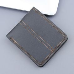 Carbon Fiber Wallet, Leather Front Pocket Wallet, Slim Wallet Men, Leather Credit Card Holder, Day Fashion, Front Pocket Wallet, Practical Bag, Rfid Wallet, Short Wallet