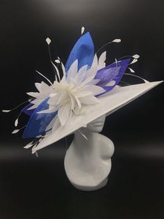 Custom Kentucky Derby hat - you pick the style you like! This style consists of a sinamay hat base with sinamay pieces and goose feathers. Formal Costume Hats And Headpieces With Handmade Flowers, Formal Mini Hats With Handmade Flowers, Formal Costume Hat With Handmade Flowers, Elegant Fitted Hats With Handmade Flowers, Elegant Fitted Hat With Handmade Flowers, Formal Hat Fascinator With Handmade Flowers, Formal Fascinator Hat With Handmade Flowers, Formal Mini Hat With Handmade Flowers, Handmade Flower Fascinator For Formal Events