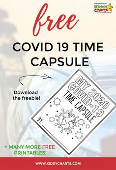 a motorcycle with the text free covidd 19 time capsule