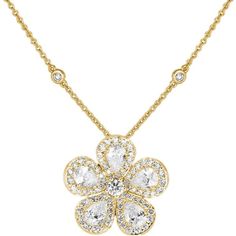 Indulge in the timeless elegance of the Classic Small Flower Necklace by Piranesi. This delicate necklace boasts a dazzling display of pear and round cut diamonds totaling approximately 2.50 carats, artfully set in 18K yellow gold. The intricate flower design exudes sophistication and feminine charm, making it the perfect accessory for any occasion. The accompanying diamond chain ensures a comfortable and secure fit while adding to the necklace's luxurious appeal. Elevate your jewelry collection Pear Shaped Yellow Gold Necklace With Single Cut Diamonds, Yellow Gold Pear-shaped Necklace With Single Cut Diamonds, Pear-shaped Yellow Gold Necklace With Single Cut Diamonds, Elegant Flower-shaped Jewelry With Single Cut Diamonds, Elegant Flower Shaped Jewelry With Single Cut Diamonds, Luxury Pear-shaped Yellow Gold Diamond Necklace, Elegant Yellow Gold Flower Necklace, Luxury Flower Necklace With Brilliant Cut, Exquisite Pear-shaped Diamond Necklace