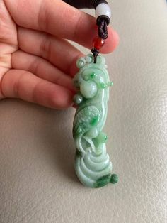 🌈 Parrot Jadeite Jade Pendants, for Necklace, Light Green & Green 🌷 Untreated Natural Jadeite/ Grade A Jade 🌷 Certified : YES 🌷 Jade from Myanmar/ Burma 🌷 100% handmade carving 🌷 Dimensions : ~68.3 x 22.7 x 15mm 🌷 Color : Light Green & Green 🌷 Free standard shipping from Hong Kong with tracking included 🌷 Take approximately 7-21 days to arrive worldwide ❤️ In Chinese Culture: Young people wear jade pendant will have a prosperous life, attracts good luck and friendship Old people Traditional Green Jade Jewelry, Traditional Jade Jewelry With Gemstone Beads, Traditional Jade Jewelry With Natural Stones, Traditional Jewelry With Jade And Natural Stones, Traditional Carved Jade Jewelry, Agate Carving, Chinese Jewelry, Key Jewelry, Lavender Green