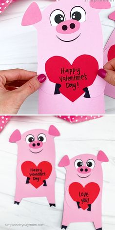 valentine's day crafts for kids that are easy to make and great for the classroom