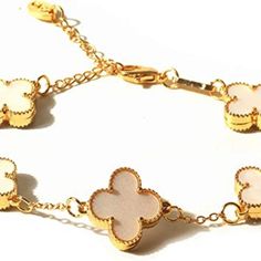 Charming And Comfortable -This Lucky Clover Bracelet Is Adjustable Size, Suitable For Most People's Size, No Need To Worry About Not Wearing It Silver Engraved Bracelet, Snowflake Bracelet, Bracelet Set Silver, Yellow Bracelet, Carnelian Agate, Clover Bracelet, Geometric Bracelet, Pearl Bangle, Crystal Bangle