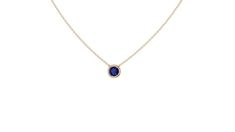 A  petite genuine round blue sapphire creates this solid 14kt gold bezel set birthstone necklace for the month of September.  Naturally mined, great for stacking, worn individually or paired with other types of charms, pendants or necklaces.  As in all our jewelry, this necklace is made to order in our factory in New York City.  The picture has been enlarged to show detail. Elegant Blue Jewelry With Smooth Bezel, Fine Jewelry 14k Gold Birthstone Necklace With Bezel Setting, 14k Gold Birthstone Necklace With Bezel Setting For Everyday, Everyday 14k Gold Birthstone Necklace With Bezel Setting, Classic 14k Gold Birthstone Necklace With Bezel Setting, Classic Everyday Birthstone Necklace With Bezel Setting, Minimalist 14k Gold Birthstone Necklace With Bezel Setting, Everyday Round Yellow Gold Birthstone Necklace, Fine Jewelry Round Birthstone Necklace With Bezel Setting