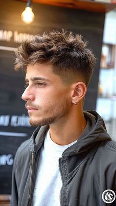 French Crop Hair Men, Mid Fade Haircut, French Crop, Crop Haircut, Crop Hair, Men's Short Hair, Men Haircut Styles