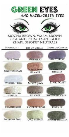 Hazel Green Eyes, Eyeshadow For Green Eyes, Hazel Eye Makeup, Makeup Looks For Green Eyes, Artist Makeup, Natural Make Up