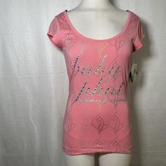 Nwt Baby Phat Shirt Samoan Pink Silver Gems New With Tags Size Small Has Stretch 2003 (Originally $44) Babyphat Y2k Outfit, Baby Phat 2000s Aesthetic, Baby Phat Runway, Baby Phat Shirt, Baby Phat Purse, Baby Phat, Baby Crop Top, Glossy Makeup, Tie Front Cardigan