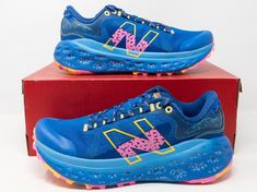 New Balance Fresh Foam More Trail v2 Running Shoes New in box. New Balance Fresh Foam, Shoes Blue, Blue Shoes, New Balance, Running Shoes, Athletic Shoes, Shoe Accessories, Women Accessories, Women Shoes