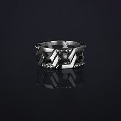 "Ankyun" – a ring that transcends angles, encapsulating the diverse facets of Armenian character and history. Translated from Armenian as "angle," this design symbolizes the myriad dimensions and perspectives that define the rich tapestry of Armenia's cultural heritage. "Ankyun" is more than a ring; it's a reflection of the intricate angles that shape the resilience and complexity of Armenian identity. Modern Silver Chain Ring, Modern Metal Ring With Oxidized Finish, Modern Metal Rings With Oxidized Finish, Unique Silver Geometric Rings, Order Confirmation Email, Bespoke Jewellery, Promotional Item, Dec 12, Cultural Heritage