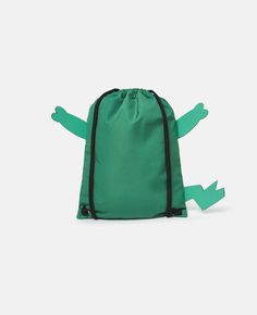 Hot Desert, Green Crocodile, Protect Nature, Green Backpacks, Desert Landscaping, Stella Mccartney Kids, Goods And Services, Marine Life, Drawstring Backpack