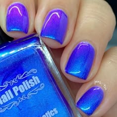 Thermal Nail Polish, Thermal Nails, Sky Nails, Super Nails, Christmas Nails Acrylic, Essie Nail, Beautiful Nail Designs, Funky Nails