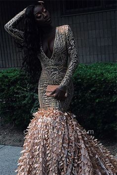 V-neck Mermaid Dress With Sweep Train For Prom, V-neck Mermaid Prom Dress With Sweep Train, Glamorous V-neck Mermaid Wedding Dress, Embellished V-neck Mermaid Wedding Dress, Formal V-neck Mermaid Dress With Sweep Train, Glamorous V-neck Mermaid Dress For Prom, Glamorous V-neck Mermaid Prom Dress, V-neck Mermaid Dress With Sequins For Wedding, V-neck Sequin Mermaid Wedding Dress