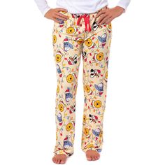 Get into the holiday spirit with these cozy Disney Winnie the Pooh pajama pants, great for lounging all season long! They feature an adorable allover print of Winnie the Pooh, Tigger, and Eeyore donning festive Santa hats surrounded by twinkling holiday lights. These sleep pants bring a touch of holiday magic to your relaxation time. Designed for ultimate comfort, the super-soft polyester/spandex fabric provides a cozy fit, while the elastic drawstring waistband ensures a secure, adjustable feel Tigger And Eeyore, Disney Pajama Pants, Gifts For Disney Lovers, Winnie The Pooh Tigger, Lights Design, Fleece Pajama Pants, Santa Hats, Holiday Mood, Lounge Pajamas