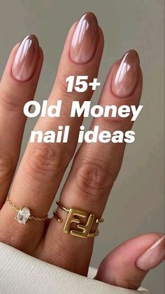 Classy Gel Nails, Old Money Nails, Classy Almond Nails, Money Nails, Elegant Manicure, Simple Fall Nails, Classy Nail Designs, Nude Nail Designs, Minimalist Nail Art