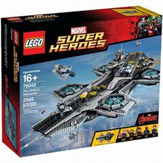 the lego super heros set is in its box