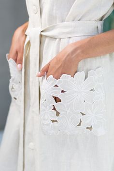 Spring Linen Dress With Floral Embroidery, White Embroidered Linen Beach Dress, Spring Floral Embroidered Linen Dress, Summer Floral Embroidered Linen Beach Dress, Embroidered Linen Dress For Vacation, Spring Beach Linen Dress With Floral Embroidery, Embroidered Linen Summer Vacation Dress, Linen Dresses Elegant, Linen Shirtdress