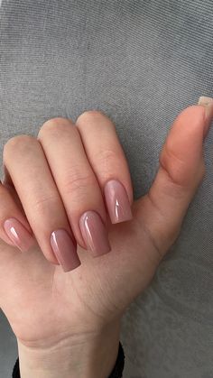 Paznokcie Hello Kitty, Subtle Nails, Basic Nails, Neutral Nails, Beauty Nail