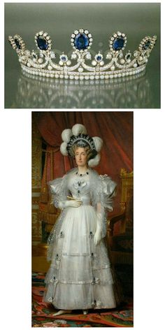 Maria Amalia de Borbon-Dos Sicilias.Reina de Francia Queen Of France, Royal Outfits