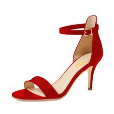 Prom Shoes Red, Dress Classy Elegant, Classy Elegant Wedding, Red Dress Shoes, Summer Bucket List Ideas, Heel Sandals Outfit, Red High Heel Shoes, Shoes Fall, Trending Womens Shoes