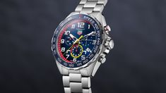 TAG Heuer Formula 1 x Red Bull Racing Quartz Men 43 mm - CAZ101AL.BA0842 | TAG Heuer US Luxury Sports Chronograph Watch, Luxury Sports Watch With Tachymeter, Luxury Sports Chronograph Watch With Subdials, Luxury Red Watch With Tachymeter, Tag Heuer Formula 1, Tag Heuer Formula, Latest Watches, Unique Packaging, Red Bull Racing