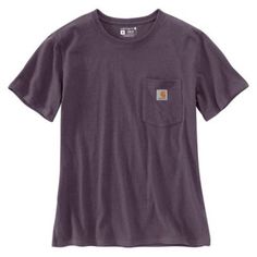 Carhartt Women's Short Sleeve Pocket Tee, 103067-643 Carhartt Women Outfits, Womens Carhartt, Women Carhartt, Cocktail Party Outfit, Carhartt Shirt, Casual Work Attire, Travel Outfit Plane, Workwear Shorts, Carhartt Womens