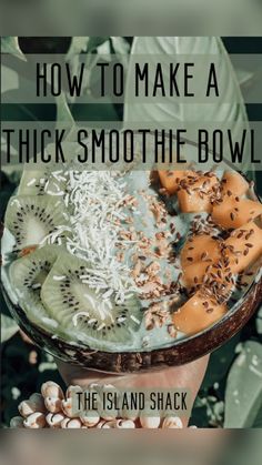 How to Make a Thick Smoothie Bowl ⬇️

http://theislandshack.co/how-to-make-a-thick-smoothie-bowl/

Don’t forget to follow me for more tips and recipes! @TheIslandShack
 • Website: theislandshack.co
 • IG: @_theislandshack