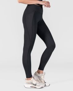 The AYA or "Accentuate Your Assets" leggings look as good as they sound. These leggings feature an exaggerated "booty v" shape to contour and highlight your hard-earned booty gains. Designed with our best-selling Lux fabric and a seamless waistband fit to ensure you're prepared to hit that next P.R. These are a mid-rise legging! Contour And Highlight, Contouring And Highlighting, V Shape, Black Leggings, Black Pants, Mid Rise, Sound, Leggings, Pants