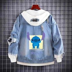 Get ready for the ultimate streetwear adventure with our Denim Cartoon Jacket! Made from high-quality polyester and mink, this jacket features a bold stitch inspired print and a hooded design. Its loose fit and non-stretch elasticity allows for maximum movement and comfort during all seasons. Go ahead, take a risk and make a statement with this must-have piece.

#cartoonjacket #lilo #stitch #lilostitch #hawaii #surf #jacket #hoodie #truedealsclub