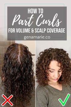 Hair Styles For Dirty Hair Quick, Fine Curly Hair, Low Maintenance Haircut, Bangs Curly, Short Curly Haircuts, Hair Cute, Curly Girl Method, Types Of Curls, Curly Hair Care