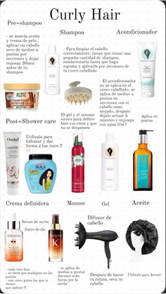 Rutina de pelo rizado Celebrity Skin Care, Curly Hair Care Routine, Luscious Hair, Curly Waves, Back To School Hairstyles, Shower Routine, Glow Up Tips, Curly Hair Care, Hair Maintenance