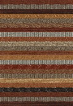 a multicolored striped area rug with different colors