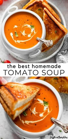 the best homemade tomato soup recipe