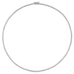 Fine Jewelry Single Strand Diamond Necklace, Classic Diamond Chain Necklace For Formal Occasions, Formal Single Strand Diamond Chain Necklace, Classic Formal Diamond Chain Necklace, Diamond White Single Strand Necklace, Formal White Gold Single Strand Chain Necklace, Diamond White Single Strand Necklace For Formal Occasions, Single Strand Round Cut Diamond Necklace, Single Strand Diamond White Necklace For Formal Occasions