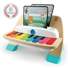 Baby Einstein Curiosity Table Activity Center Station Toddler Toy, Ages 12 months + Baby Piano, Best Toddler Gifts, Hape Toys, Toy Instruments, Music Help, Musical Plays, Baby Einstein, Baby Nursery Furniture