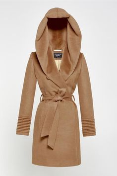 Mid Length Hooded Wrap Coat – SENTALER Hooded Wrap Coat, Wool Wrap Coat, Wool Wrap, Wrap Coat, Camel Coat, Kids Outerwear, Mens Fall, Baby Alpaca, Hooded Coat