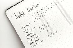 Bujo Trackers, Exercise Log, Journal Goals, Bullet Journal October, Bullet Journal Monthly Spread, Journal Weekly