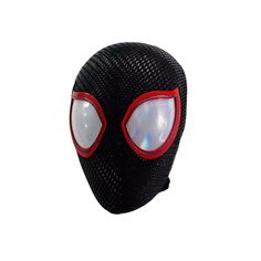 Spider-Man: Across The Spider-Verse Miles Morales Cosplay Radiate Eyes Mask HOT | eBay Black Superhero Costume Accessories For Costume Party, Black Masquerade Cosplay Costume With Mask, Superhero Black Masks And Prosthetics For Halloween, Black Superhero Masks For Cosplay Events, Black Superhero Mask For Cosplay Events, Black Superhero Masks And Prosthetics For Cosplay, Black Superhero Costume Accessories For Cosplay, Black Cosplay Costume For Masquerade, Black Cosplay Costume For Masquerade Events