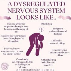 #neurodiversity Dysregulated Nervous System, Nervus Vagus, Vagus Nerve, The Nervous System, Body Ache, Health Knowledge