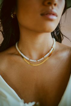 Afterglow Necklace – Sierra Winter Wedding Capsule, Jewelry Drawer, Winter Jewelry, Fool Gold, Moonstone Beads, Box Jewelry, Winter 2022, Playing Dress-up, Capsule Collection