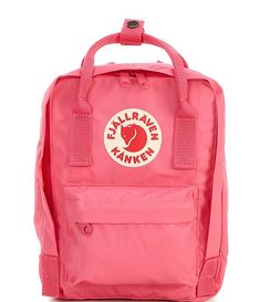 Fjallraven Solid Mini Patch Logo Kanken Water-Resistant Convertible Backpack | Dillard's Functional Backpack With Logo For Everyday Use, Back To School Travel Backpack With Logo, Functional Outdoor Backpack With Logo, Functional Logo Backpack, Back To School Travel Bags With Logo Patch, Functional Backpack With Logo, Backpack For Outdoor Activities With Logo Patch, Functional Daily Use Backpack With Logo, Functional Backpack With Logo For Daily Use