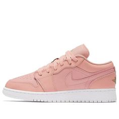 (GG) Air Jordan 1 Low 'Bleached Coral' 554723-615 (AJ1/SNKR/Women's) Bleached Coral, Air Jordan 1 Low, Jordan 1 Low, Air Jordan 1, Jordan 1, Air Jordan, Air Jordans, Your Perfect, Bleach