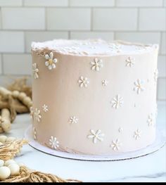 a close up of a cake on a table