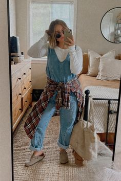 We The Free High Roller Jumpsuit curated on LTK Cute Country Mom Outfits, Fall Nanny Outfit, Trendy Outfits For Hairstylists, Jr High Teacher Outfits, Cute Photographer Outfits, Spring Date Outfit Casual, Casual Farm Outfit, 57 Degree Weather Outfit Fall, Fall Girly Aesthetic