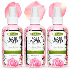 PRICES MAY VARY. Fresh Rose Extract: This Rose Water Spray for Face is made with natural rose petal extract for a soothing and refreshing aroma of fresh picked roses. For a day in or a day out, this rosewater mist is for any occasion. After Shower Spray: Mist this rose water toner all over face, hair and body after you shower or anytime during the day for a quick lavishing refresh. Perfect soothing and cooling mist at the end of a long day. Relaxation Aid: Mist this pure rose water on your bed s After Shower Spray, Rose Water Spray, Rose Water Toner, Lavender Water, Shower Spray, Water Body, Face Spray, Water Perfume, Rose Extract