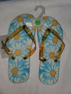 Synthetic Flower Flip Flops For Beach, Flower Shaped Synthetic Flip Flops For Beach, Non-slip Synthetic Flip Flops For The Beach, Adjustable Non-slip Multicolor Flip Flops, Summer Flower-shaped Synthetic Flip Flops, Handle Bag, Womens Flip Flop, Flip Flops, Blue Color