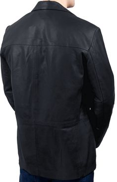 Product Features: Closure type: Button Select lining from: Polyester , Cotton or Fiberfill If your Size is not in "Size Chart" or - If your body is not standard - select "CUSTOM - MADE to MEASURE" from Size Dropdown menu and Get "CUSTOM MADE to MEASURE" bespoke Leather Jacket - Made On Your Personalized Demand - entirely Made-to-Measure, based on your provided measurements.Two inside pockets, Premium Stitching Throughout - Classic style Coat with a clean, subtle look - FOUR SEASON wearable Zip a Leather Outerwear With Buttons For Business Casual, Classic Leather Pea Coat For Business, Classic Long Leather Jacket For Formal Occasions, Classic Leather Pea Coat With Button Closure, Formal Long Coat Leather Jacket With Button Closure, Business Outerwear With Notch Lapel And Snap Buttons, Winter Business Leather Jacket With Concealed Placket, Leather Business Blazer With Snap Buttons, Business Leather Jacket With Concealed Placket For Winter