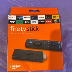 an amazon fire tv stick in its packaging