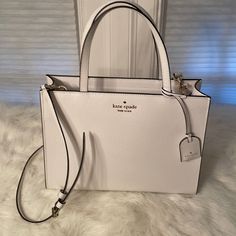 Perfect Condition Kate Spade Bag, White Bag, Kate Spade, Satchel, Bag Lady, Women Shopping, Color