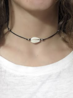 "Shell Choker, Choker Necklace, Cowrie Shell Choker, Seashell Beach Jewelry, Shell Collar, Summer Beach Jewelry, Boho Wedding, Bridesmaids ❤ BUY ANY 2 ITEMS ANS GET 15% OFF!! (USE COUPON CODE '15OFF') ❤ ❤ BUY ANY 4 ITEMS ANS GET 20% OFF!! (USE COUPON CODE '20OFF') ❤ ❤ BUY ANY 6 ITEMS AND GET 25% OFF!! ((USE COUPON CODE '25OFF') ❤ Complete any outfit with this unique gorgeous fashionable and trendy shell tie choker. Perfect for the summer time! Made from one single cowrie shell, silver/gold beads Adjustable Shell-shaped Jewelry For Summer, Silver Shell Necklace For Summer Vacation, Adjustable Beaded Shell, Adjustable Shell-shaped Necklace For Summer, Elegant Adjustable Shell Necklace For Beach, Summer Wedding Choker Jewelry, Elegant Summer Beach Choker, Adjustable Silver Shell Necklace For Beach, Summer Vacation Strand Choker